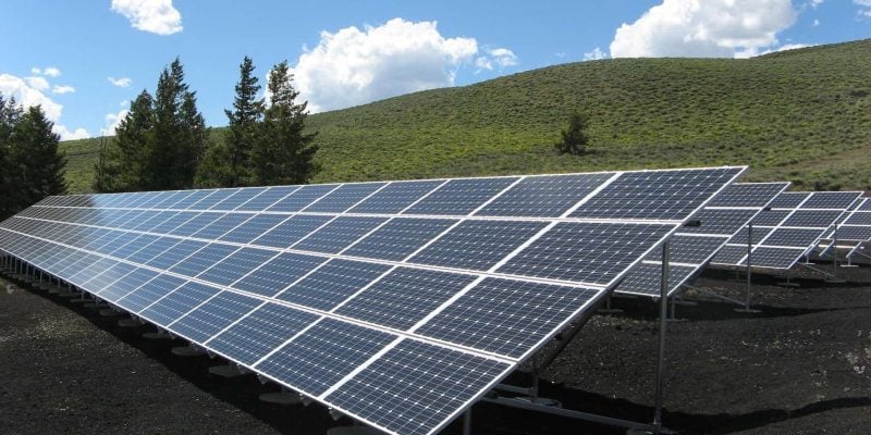 black-and-silver-solar-panels
